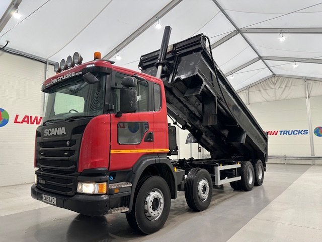 Scania G410 8x4 Sleeper Cab Steel Tipper