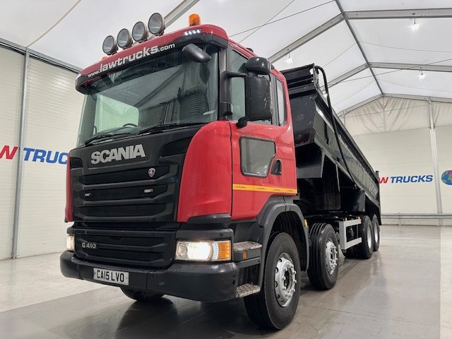 Scania G410 8x4 Sleeper Cab Steel Tipper